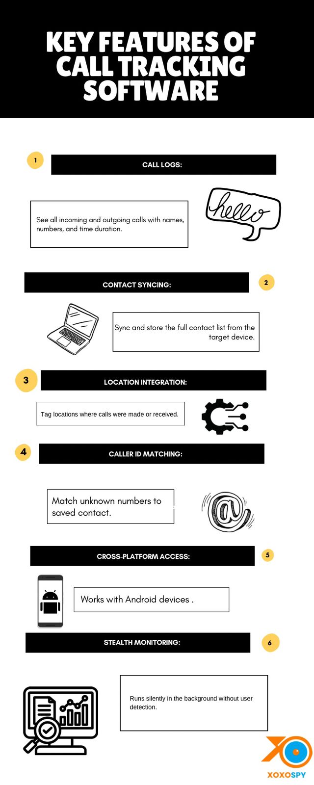 key features of call tracking software that let you access contacts